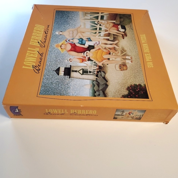 Lowell Herrero Beach Vacation Puzzle 550 Piece - Picture 5 of 11